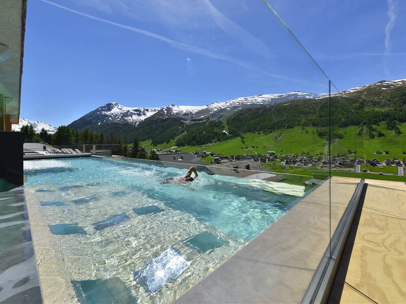 Hotel v Alpách s wellness zázemím